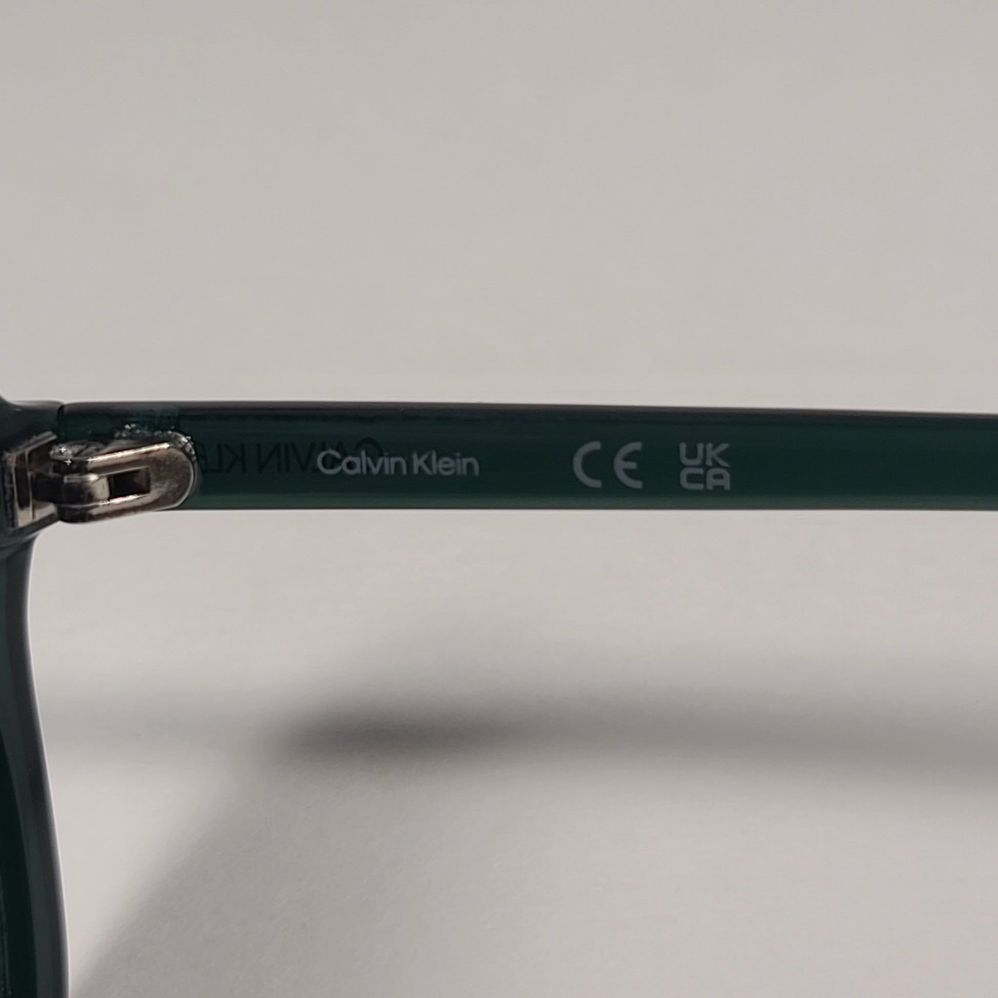 Calvin Klein Butterfly Sunglasses CK19561S 360 Green Frame Smoke Gradient Lens - Sunglasses