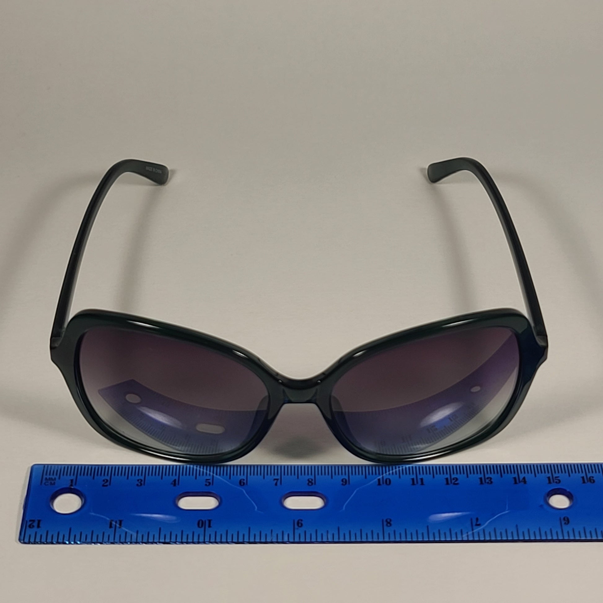 Calvin Klein Butterfly Sunglasses CK19561S 360 Green Frame Smoke Gradient Lens - Sunglasses