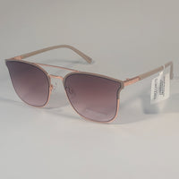 Vince Camuto VC1082 RSG Cat Eye Sunglasses Rose Gold Nude Brown Gradie