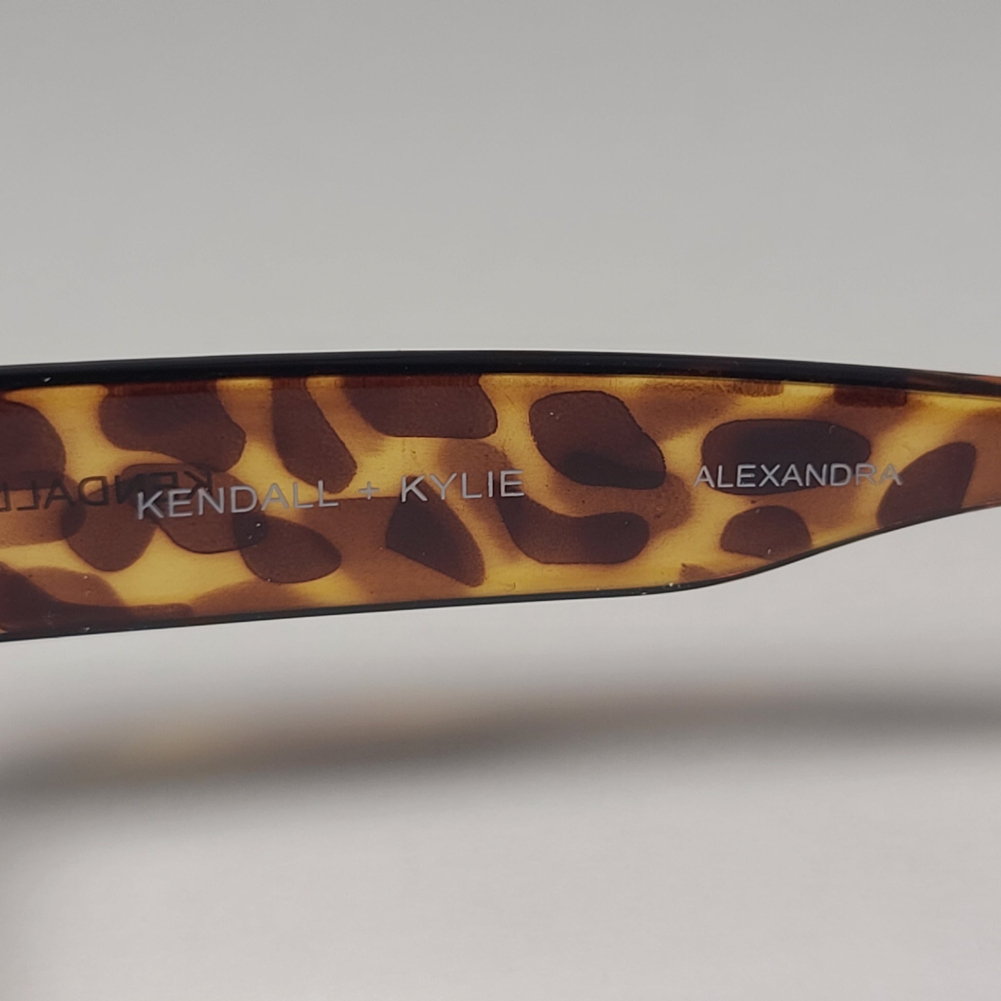 Kendall + Kylie Alexandra KK6143CE 215 Cat Eye Sunglasses Amber Demi / Brown Gradient Lens - Sunglasses