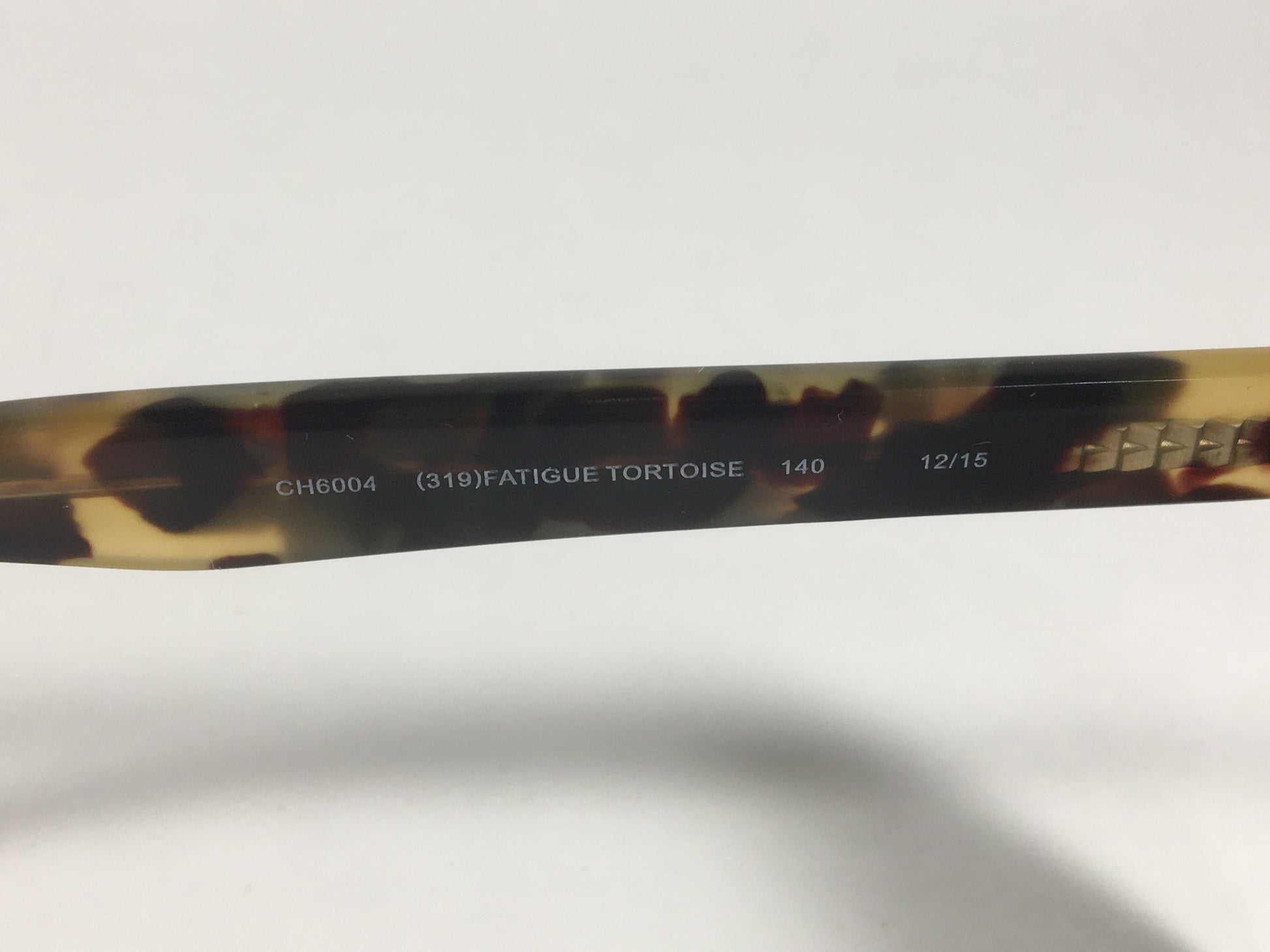 Cole Haan Square Sunglasses Brown Tortoise Frame Green Lens CH6004 319 FATIGUE TORTOISE - Sunglasses