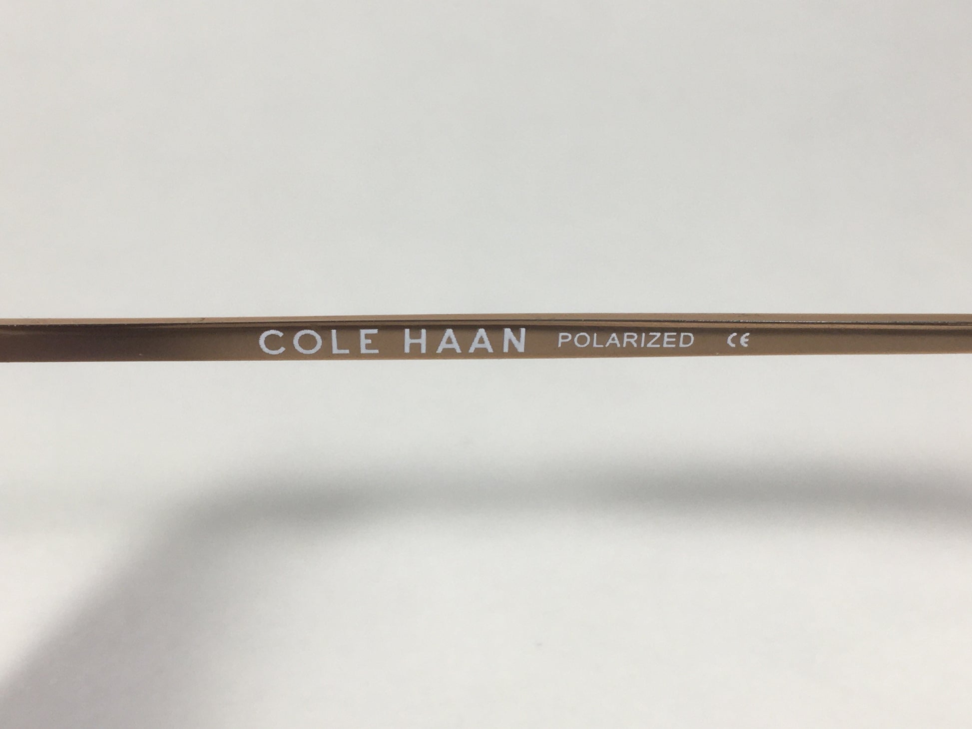 Cole Haan Polarized Rimless Aviator Sunglasses Rose Gold Frame Purple Pink Gradient Lens CH7033 605 ROSE GOLD/PINK - Sunglasses