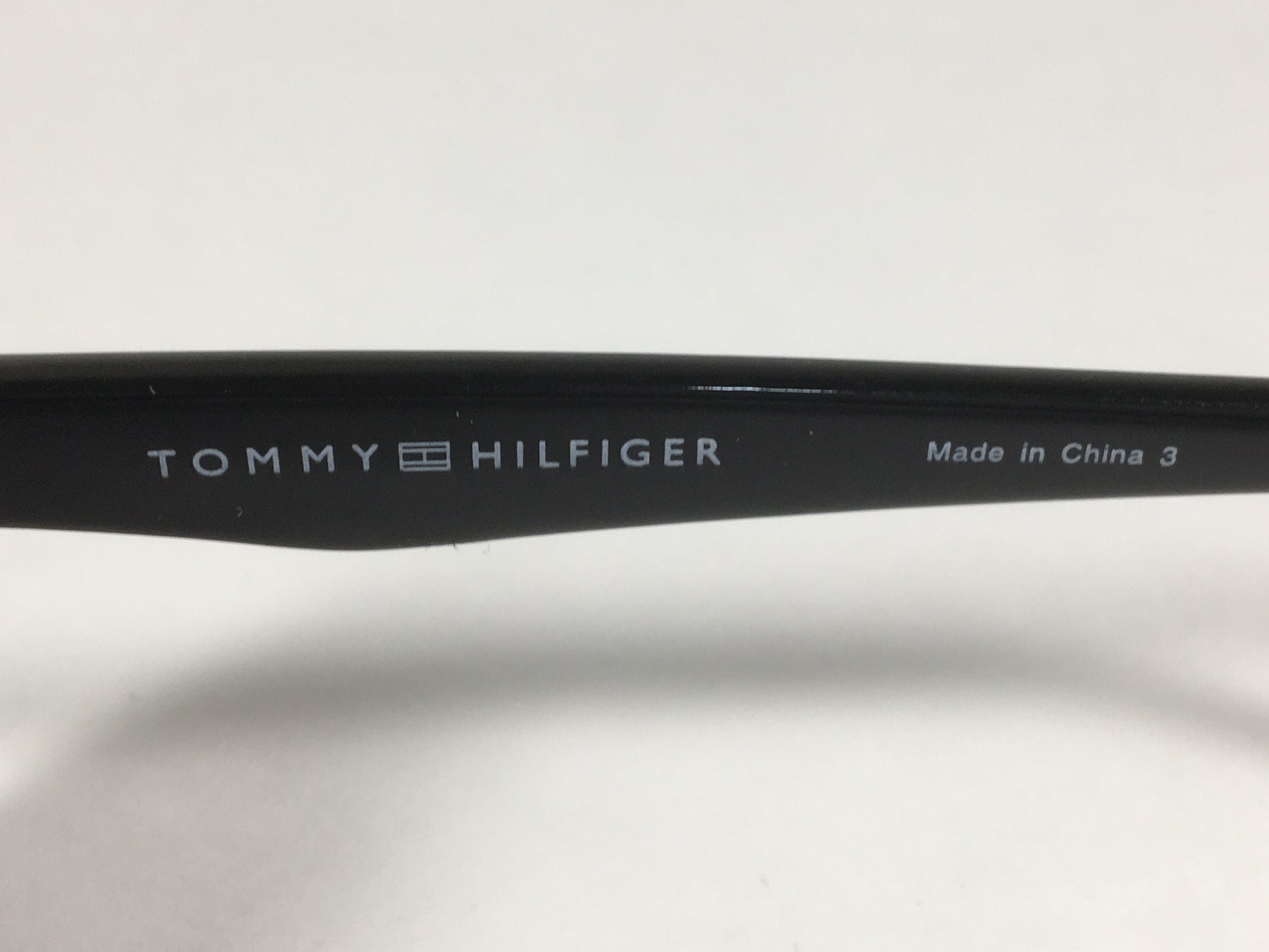 Tommy Hilfiger Camilla Oversize Oval Sunglasses Black Gloss Frame Smoke Gradient Lens CAMILLA WP OL350 - Sunglasses