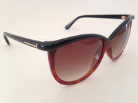 bunke Bekræfte Forebyggelse Tom Ford Josephine Sunglasses Oversize Soft Round Black Brown Frame Br