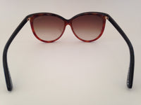 bunke Bekræfte Forebyggelse Tom Ford Josephine Sunglasses Oversize Soft Round Black Brown Frame Br