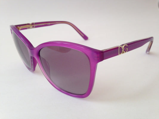 Dolce Gabbana Women’s Butterfly Sunglasses DG4170p 2772/8H Hot Pink / Purple D&G - Sunglasses