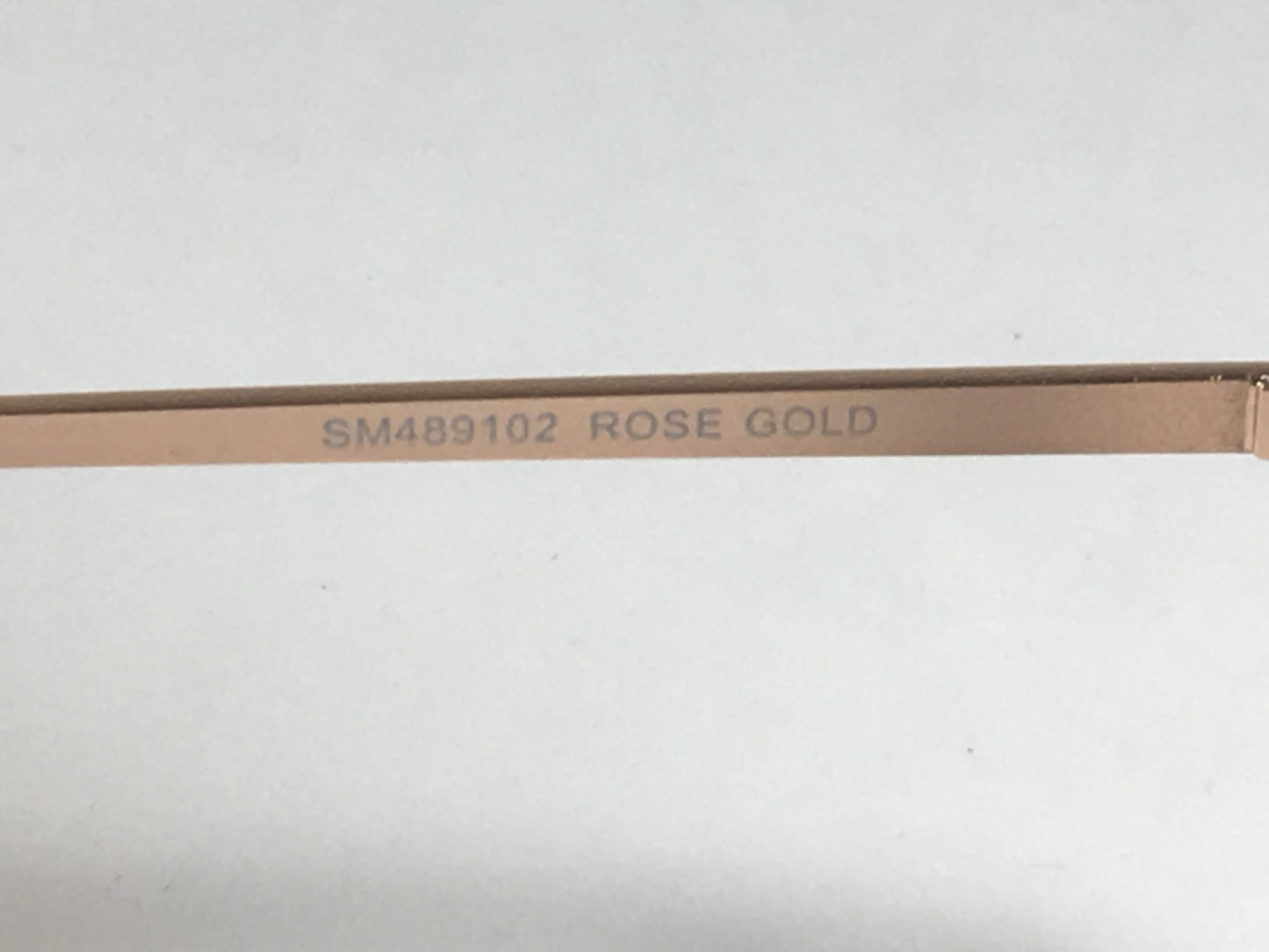 Steve Madden Cat Eye Sunglasses Brow Bar Rose Gold Metal Brown Lens Sm489102 Rsg - Sunglasses