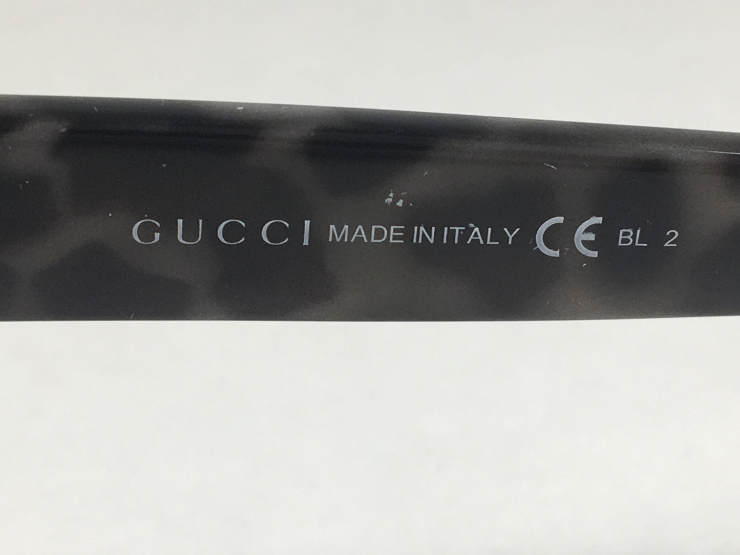 Gucci Shield Brow Sunglasses White Havana Frame Gray Gradient Lens GG3782/S M02QP - Sunglasses
