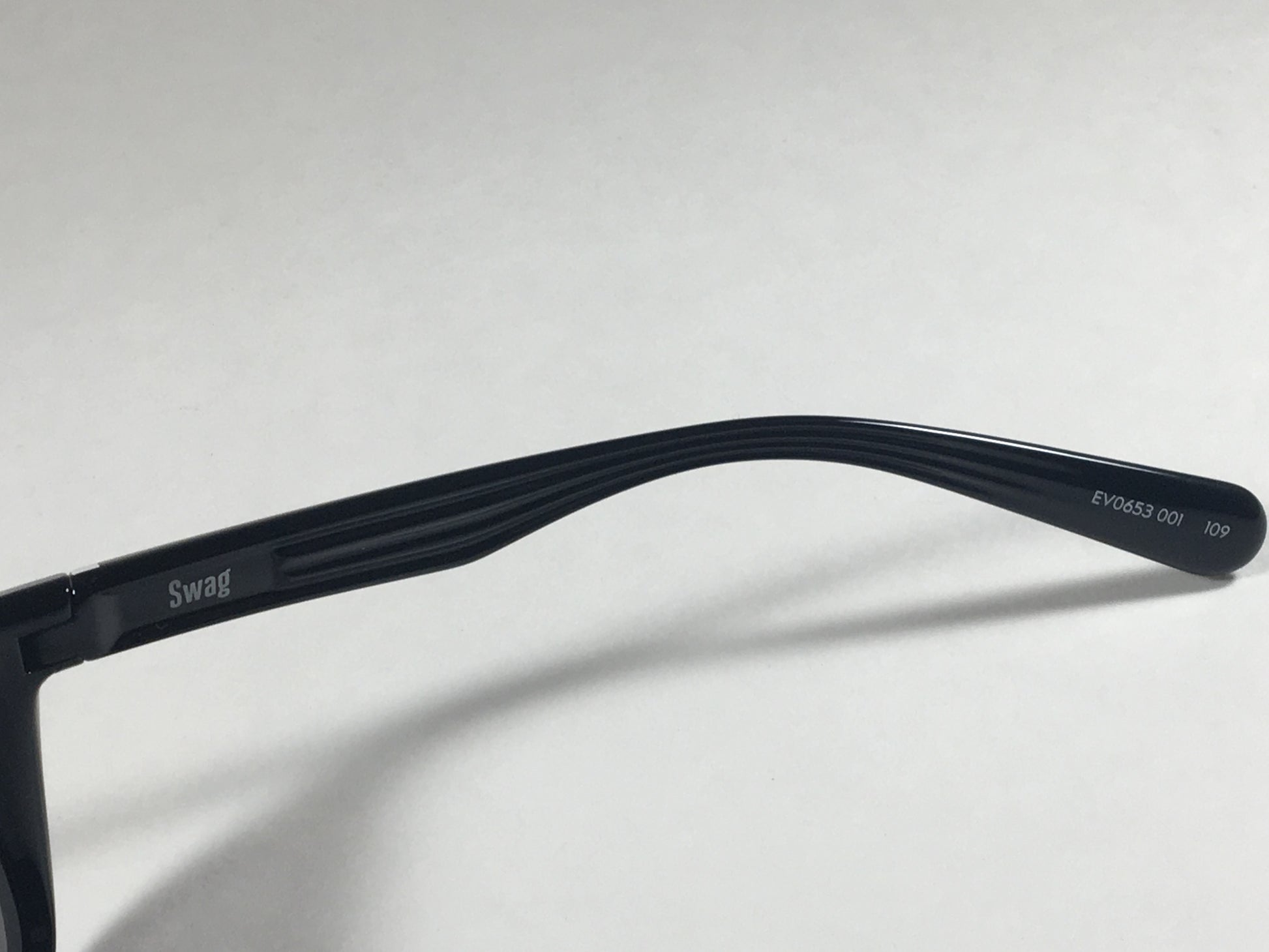 Nike Swag Max Optics Square Sunglasses Mens Ev0653 001 109 Sport Black Gloss Gray Lens - Sunglasses