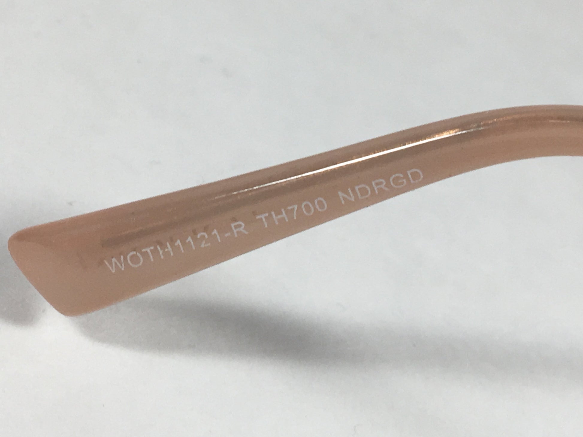 Tahari Aviator Pilot Sunglasses Rose Gold Nude Pink Gradient Lens Th700 Ndrgd - Sunglasses