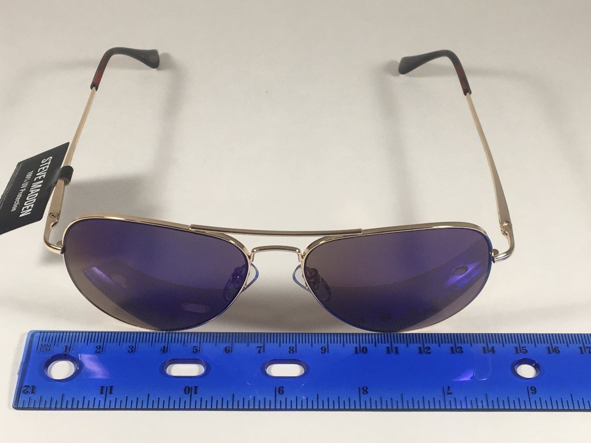 Steve madden online blue sunglasses