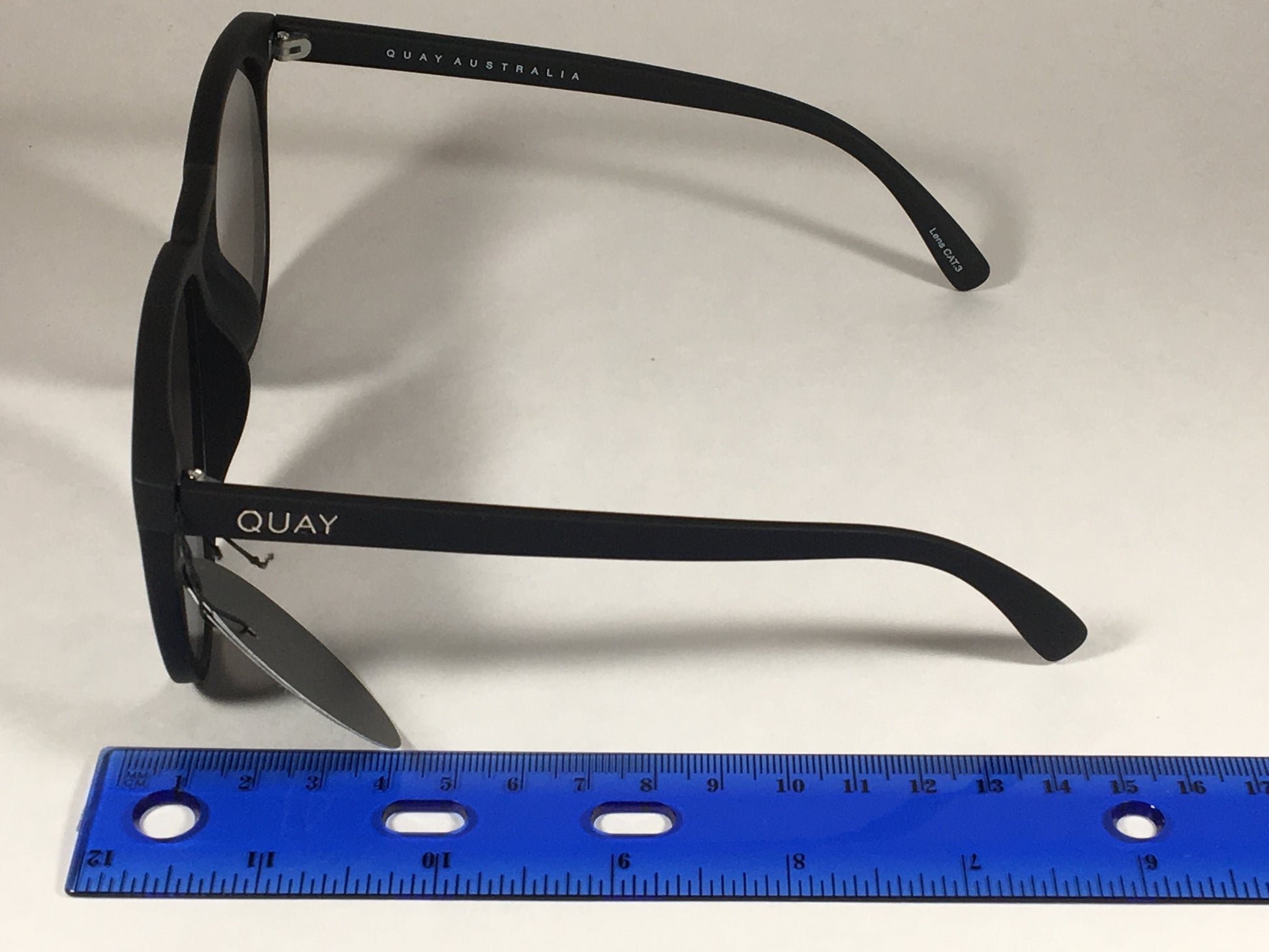 Quay Phd 122 Qm000195 Blk/slv Sunglasses Matte Black Rubber Finish Silver Mirror Lens New Unisex - Sunglasses