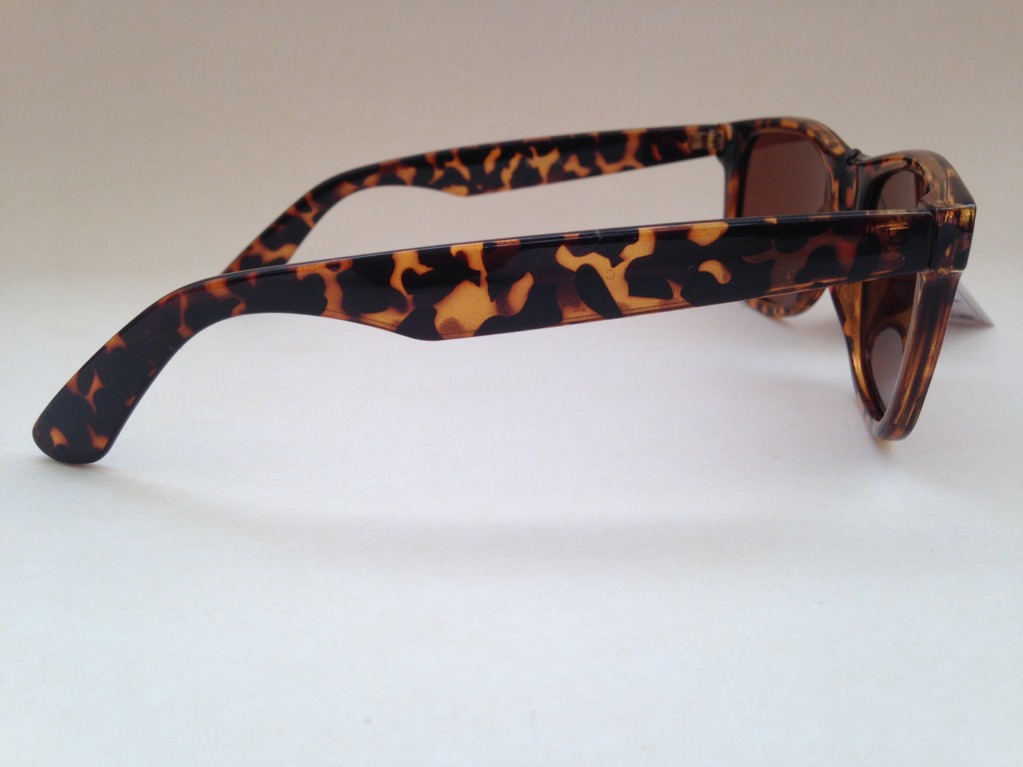 Mens Sunglasses Polarized Wf Brown Tortoise Square Original Retro Style 53 Mm - Sunglasses