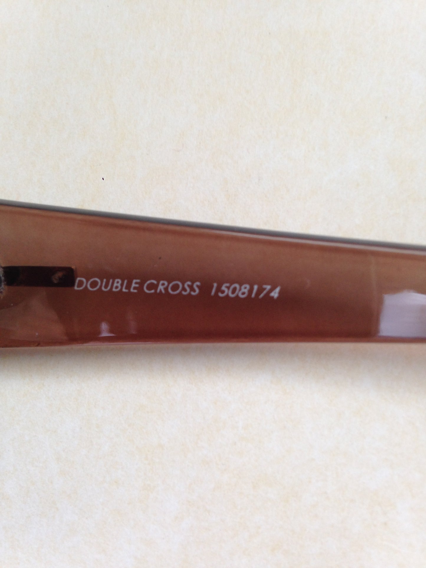 Minkpink Sunglasses New Authentic Double Cross Round Cat Eye Brown Blue Mirror - Sunglasses