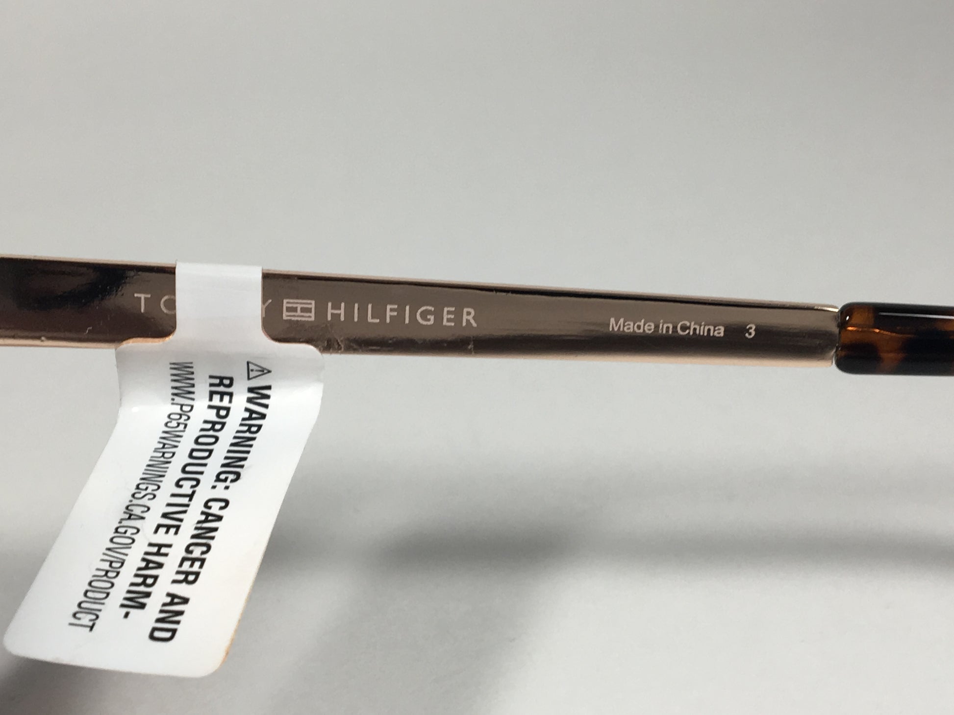 Tommy Hilfiger Breeda Sunglasses Brown Tortoise Gold Tone Frame Brown Gradient Lens BREEDA WP OL429 - Sunglasses