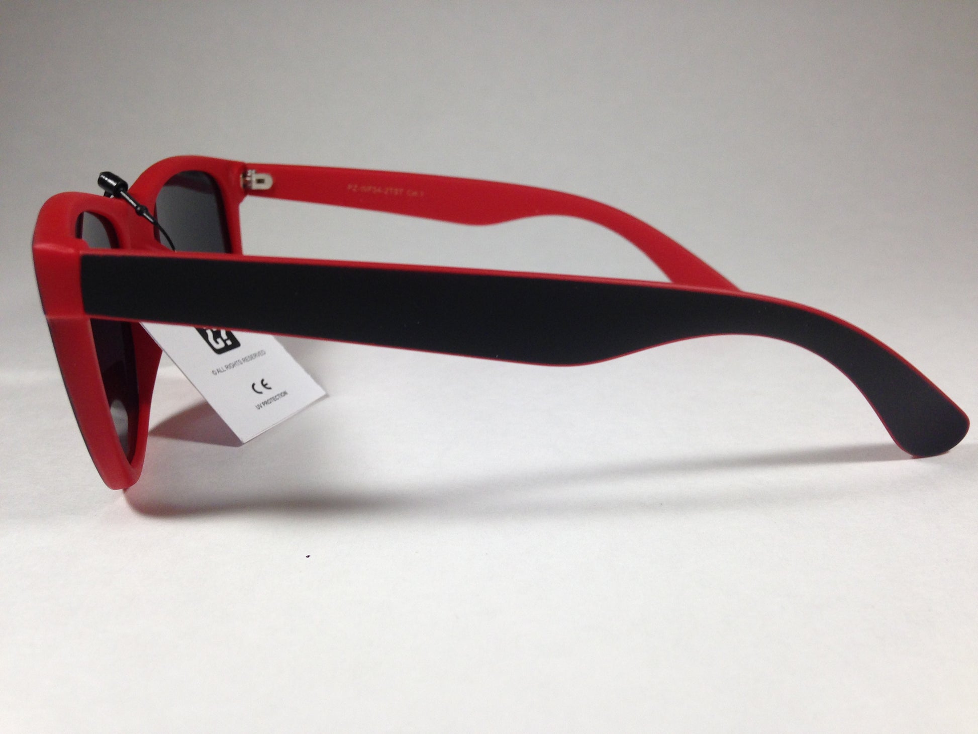 Hd Polarized Sunglasses Pz-Wf04-2Tst Two Tone Wf Man Girl Multiple Color Matte Rubber Finish - Sunglasses