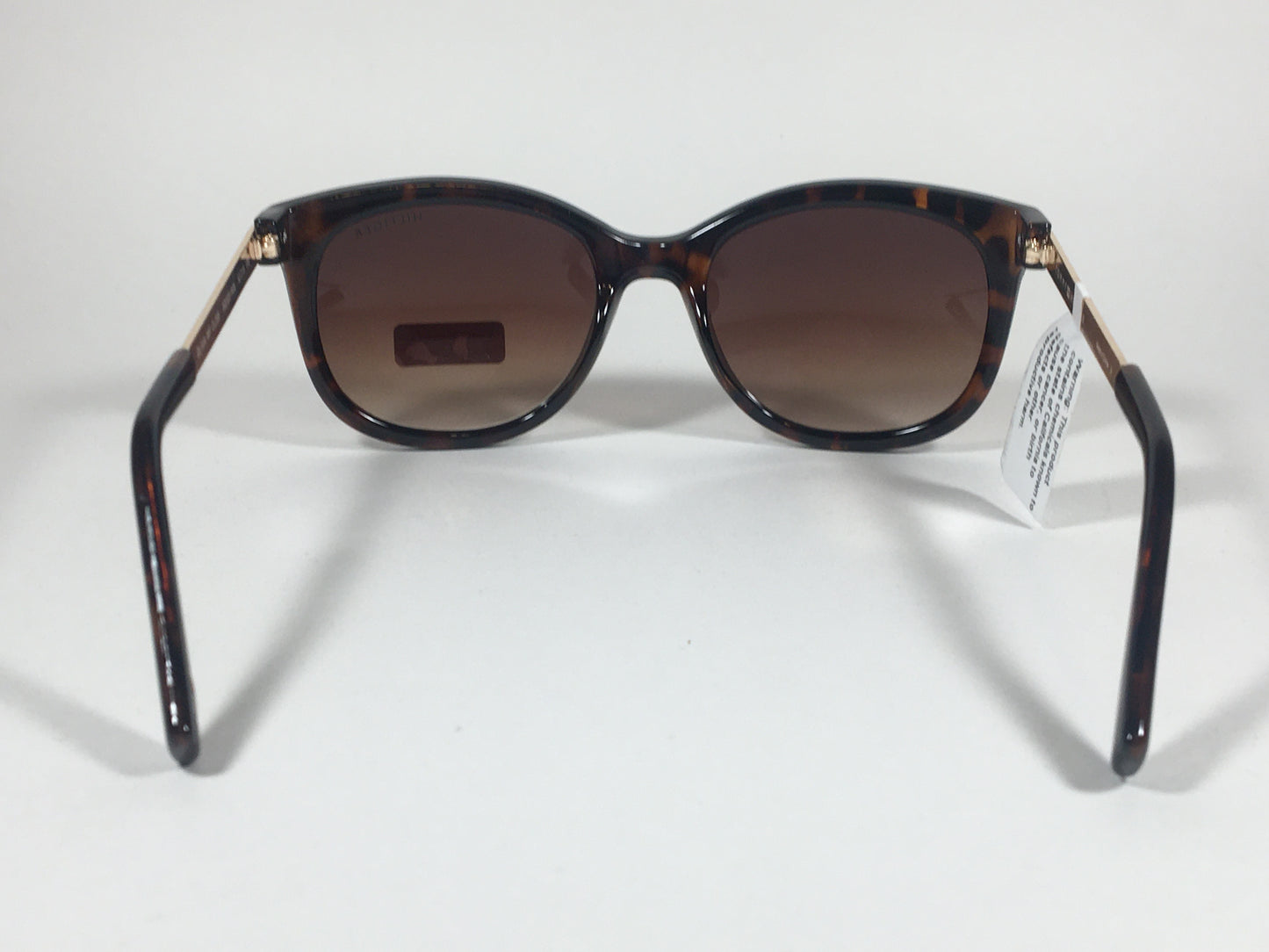 Tommy Hilfiger Olivia Square Sunglasses Brown Tortoise and Gold Frame Brown Lens OLIVIA WP OL269 - Sunglasses
