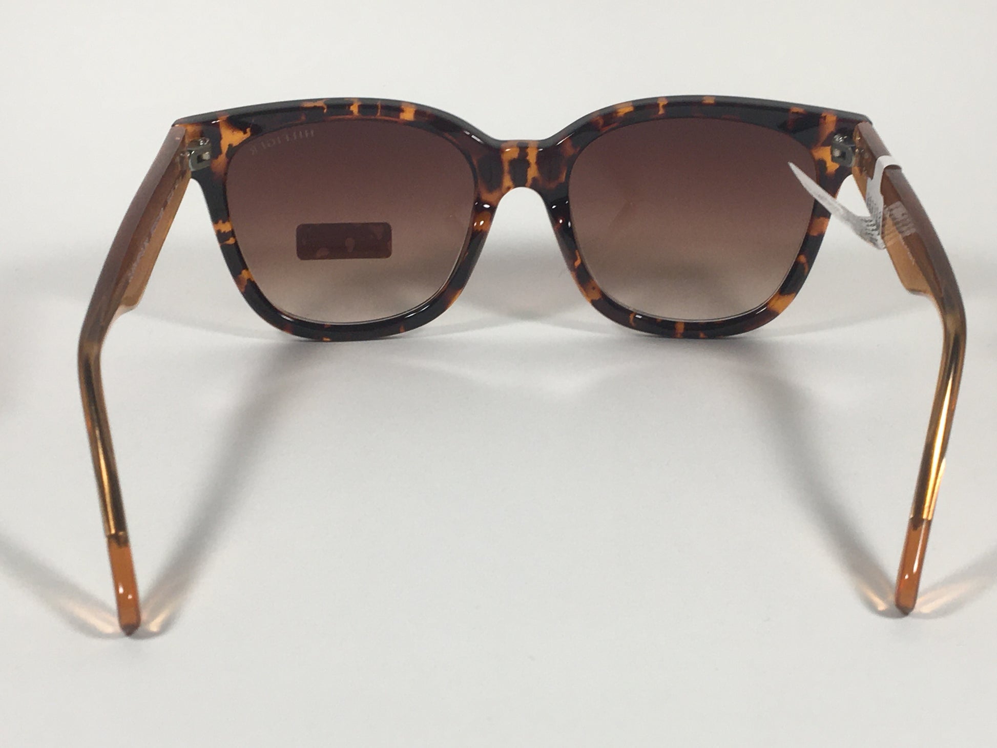 Tommy Hilfiger Clara Square Sunglasses Brown Tortoise Brown Gradient Lens CLARA WP OL363 - Sunglasses