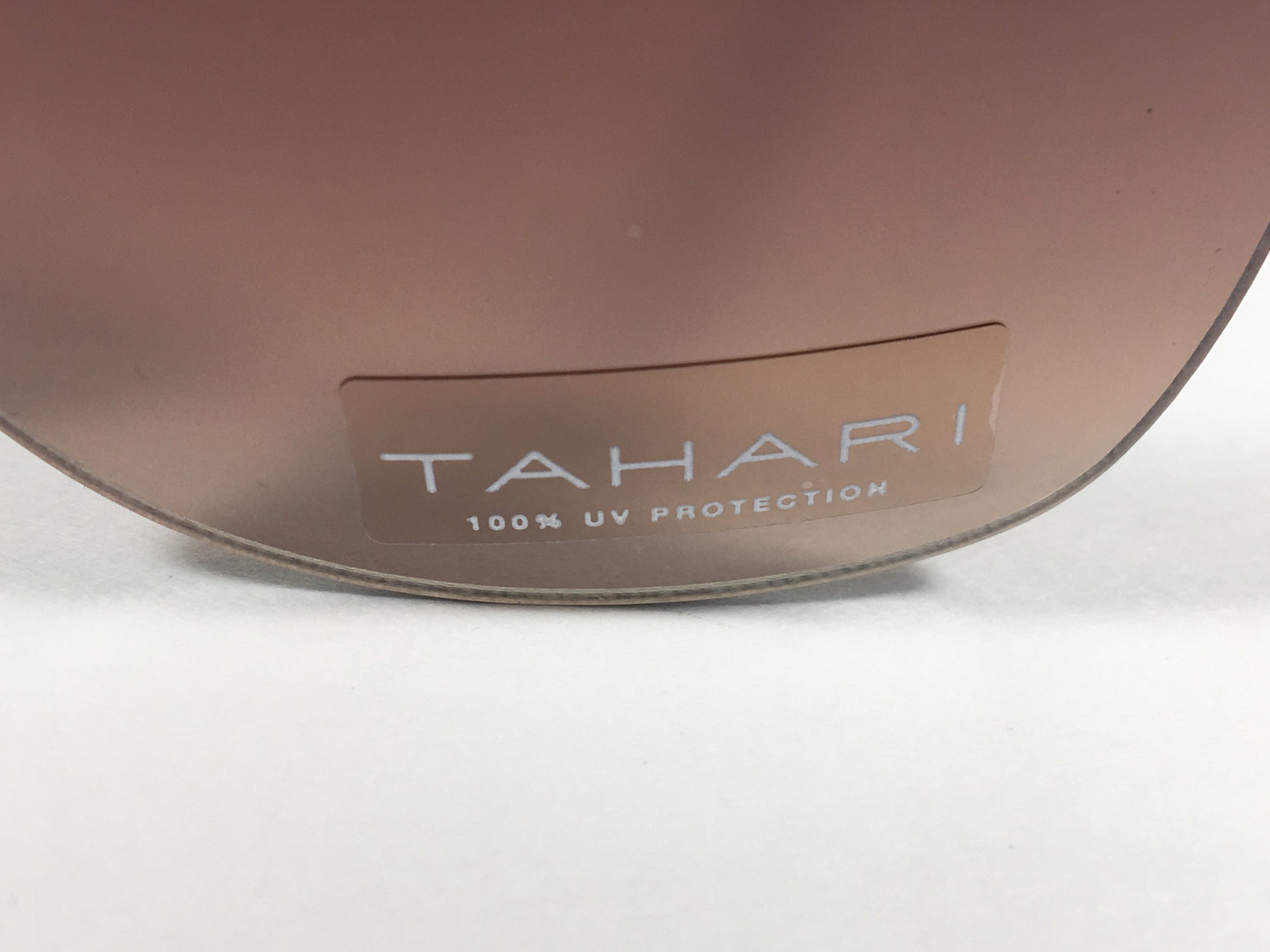 Tahari Rimless Butterfly Sunglasses Brown Tortoise And Gold Frame Brown Gradient Lens TH709 GLDTS - Sunglasses