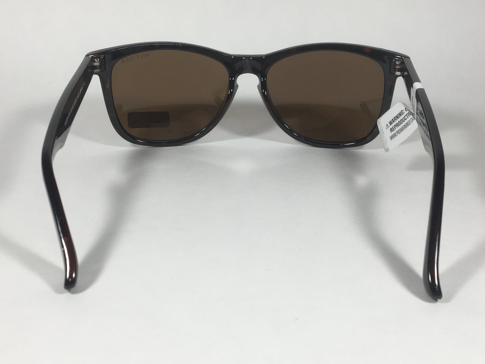 Tommy Hilfiger Aileen Square Sunglasses Brown Tortoise With Brown Lens AILEEN WP OL435 - Sunglasses
