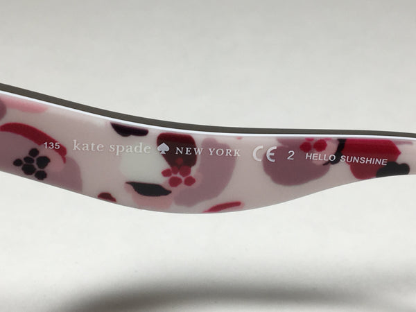 Kate Spade Amberly/s 0w53 b1 Hello Sunshine Cat Eye Sunglasses Brown W