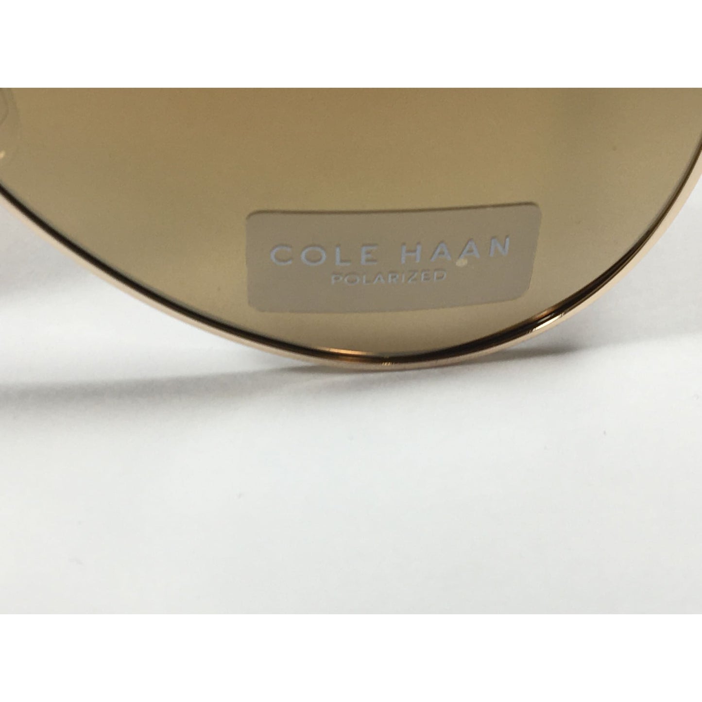 Cole Haan Polarized Aviator Pilot Sunglasses Gold Mirror Lens CH9005 717 GOLD - Sunglasses