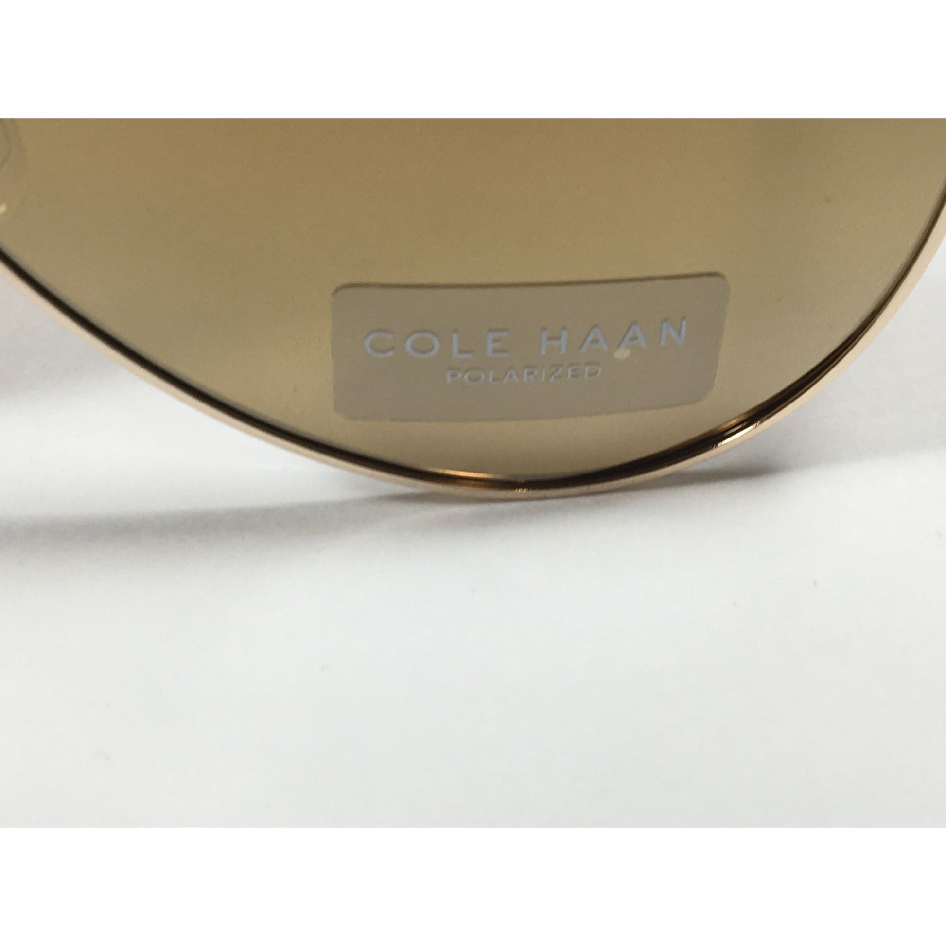 Cole Haan Polarized Aviator Pilot Sunglasses Gold Mirror Lens CH9005 717 GOLD - Sunglasses