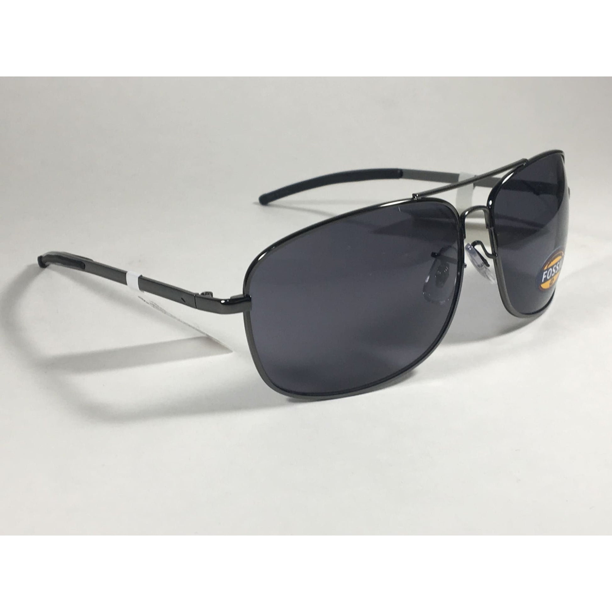 Fossil Fm32 Navigator Sunglasses Gunmetal Gray Frame Gray Lens Mens
