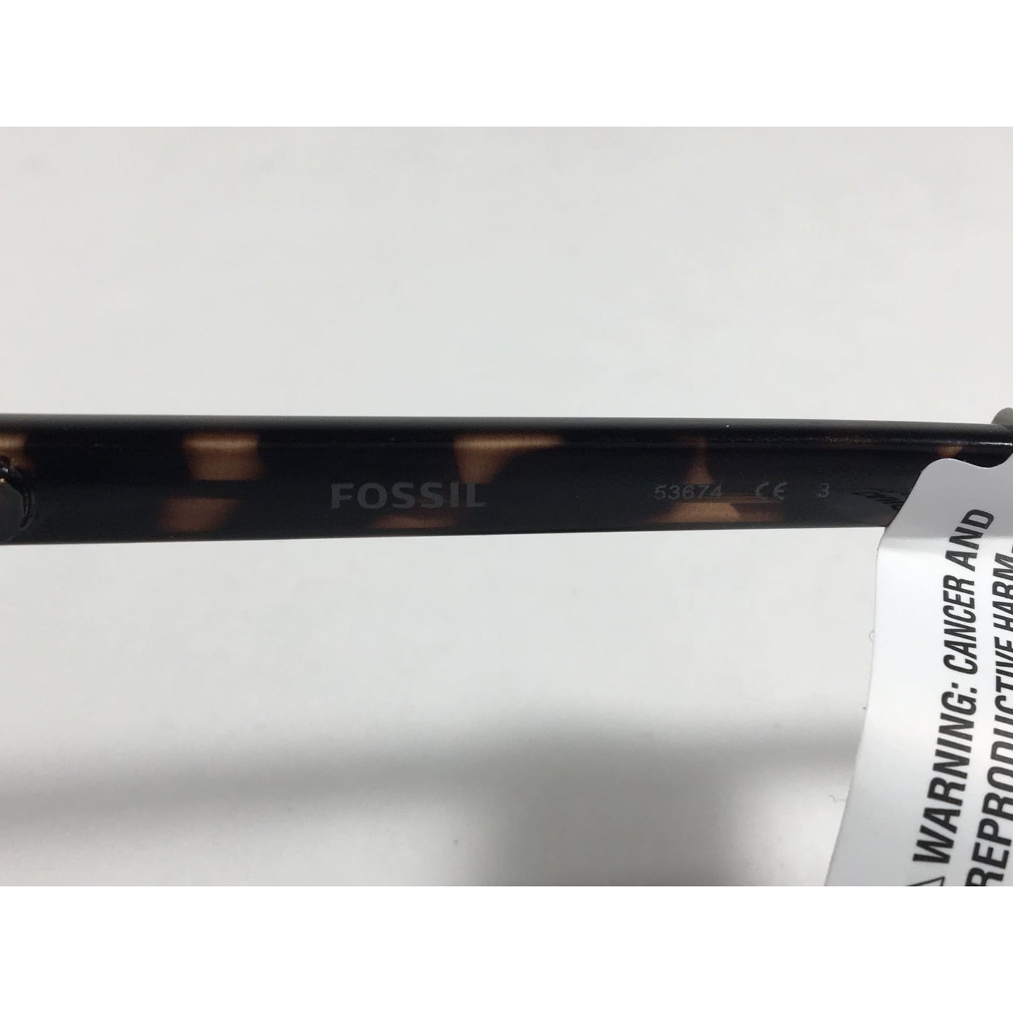 Fossil Fw95 Aviator Keyhole Sunglasses Brown Tortoise Frame Brown Gradient Lens - Sunglasses