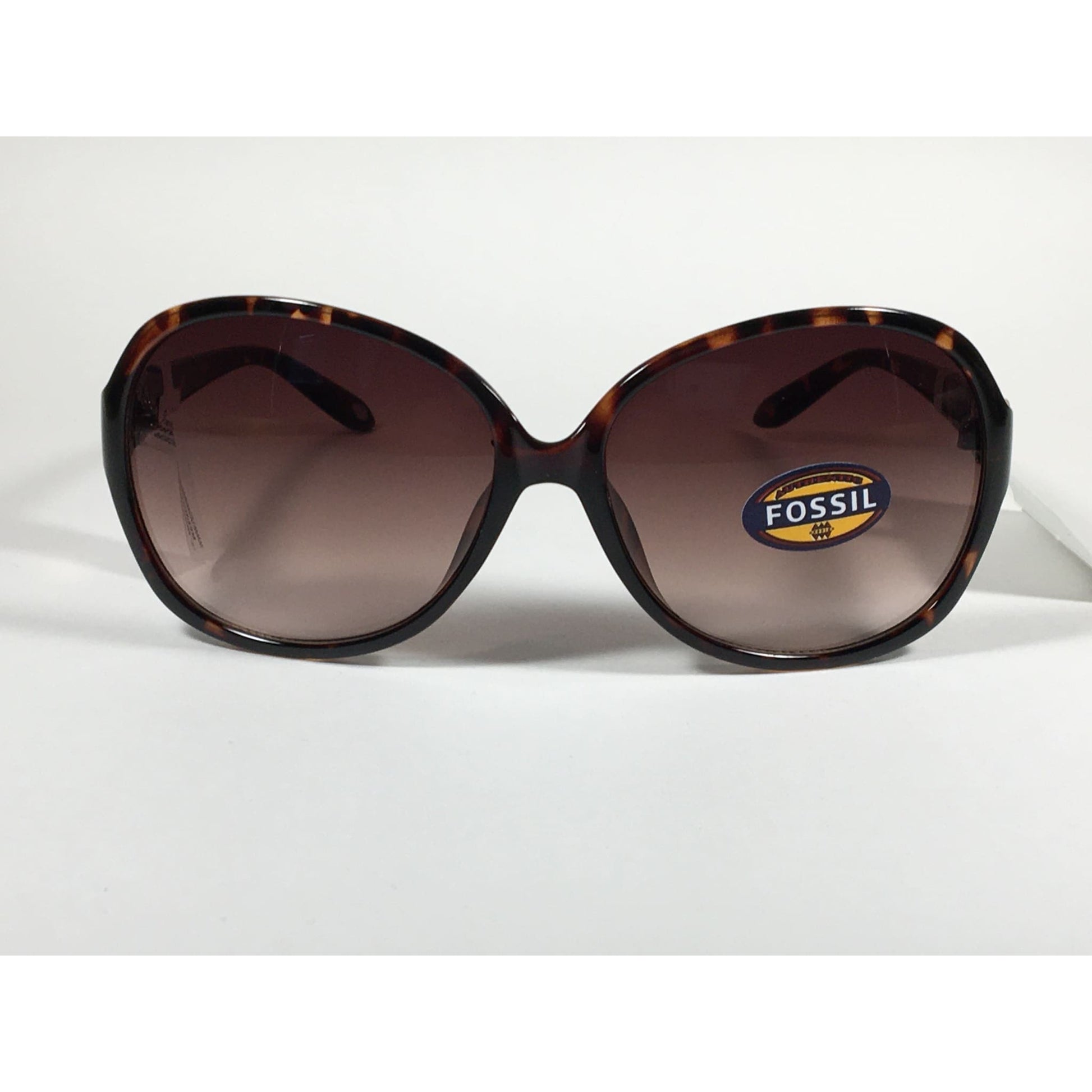 Fossil Oversized Sunglasses Brown Tortoise Brown Gradient Lens FW16 - Sunglasses