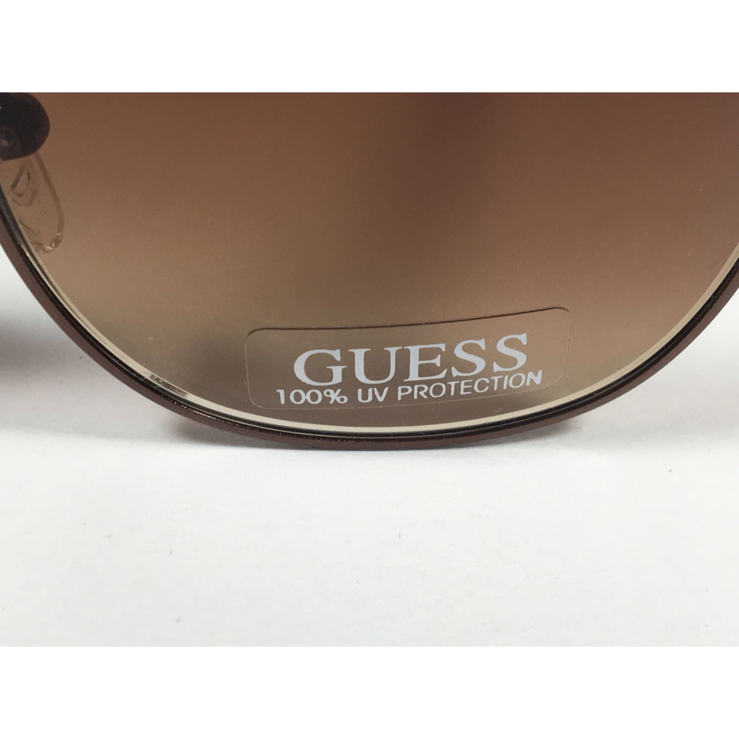 Guess Square Club Sunglasses Brown Wood Havana Frame Brown Gradient Lens GF0170 49F - Sunglasses