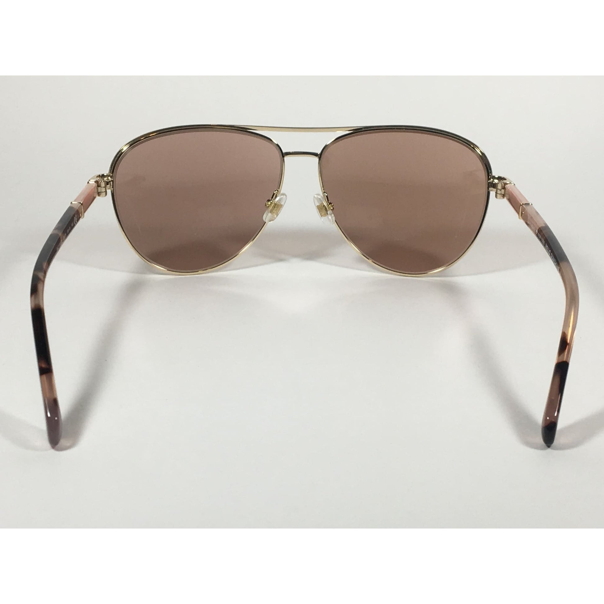 Kate Spade Pilot Sunglasses Light Gold Havana Tortoise Frame Pink Lens EMILYANN/S Q0J2S - Sunglasses