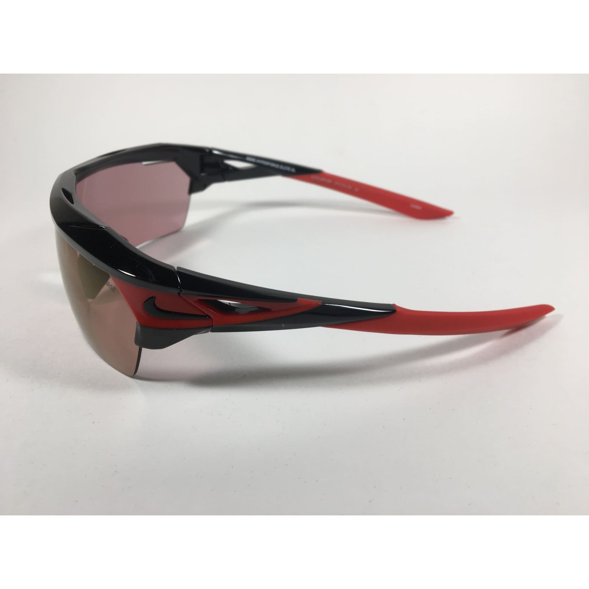 Nike Hyperforce Elite XL Sunglasses EV1189 066 Black Challenge Red Copper Tint Lens - Sunglasses