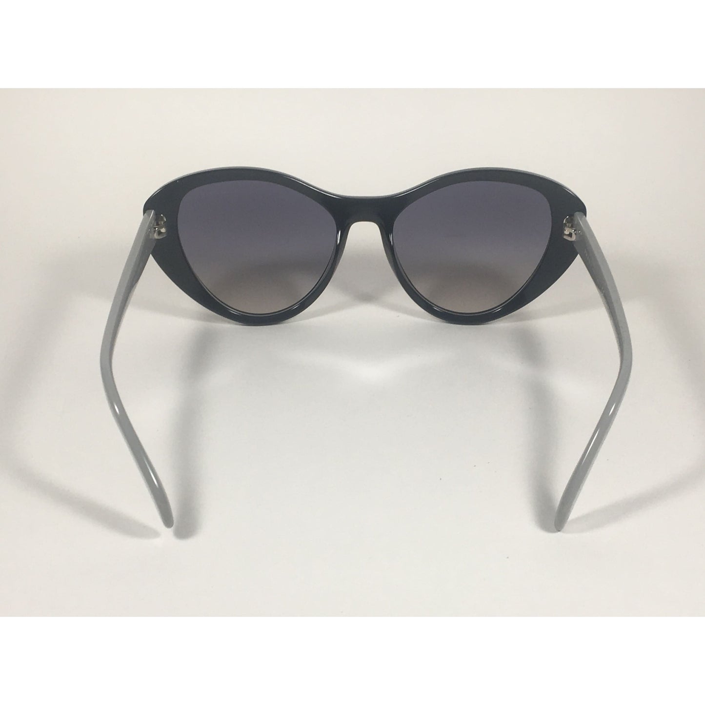 Prada Tapestry Sunglasses Gray Black Blue Gradient Lens SPR14U LDM-5R0 - Sunglasses