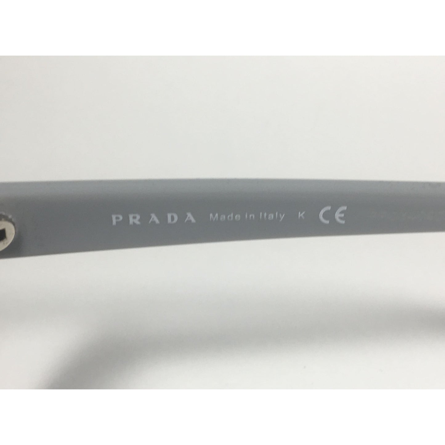 Prada Tapestry Sunglasses Gray Black Blue Gradient Lens SPR14U LDM-5R0 - Sunglasses