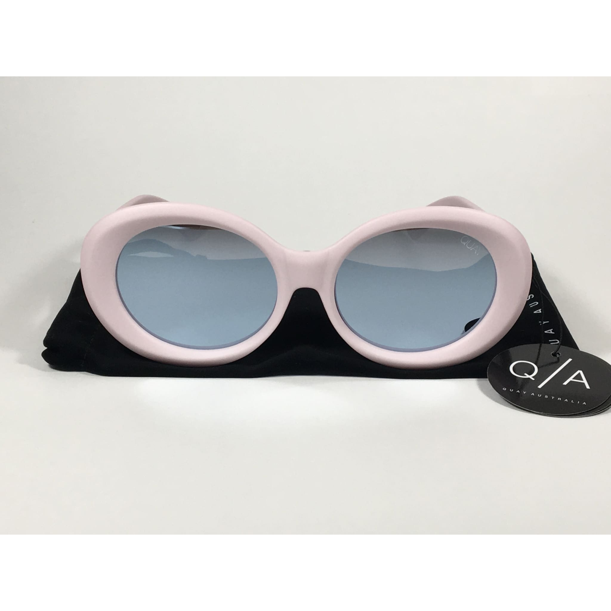 NEW RARE QUAY Australia HIGH KEY Rose Copper Fade Mirror Sunglasses -  Defective | eBay