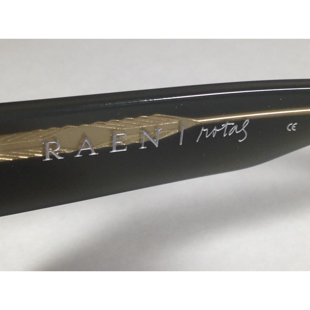 Raen Rotas Black Acorn Sunglasses Round Black Nude Smoke Gray Gradient Rot-082-Gradsmk - Sunglasses