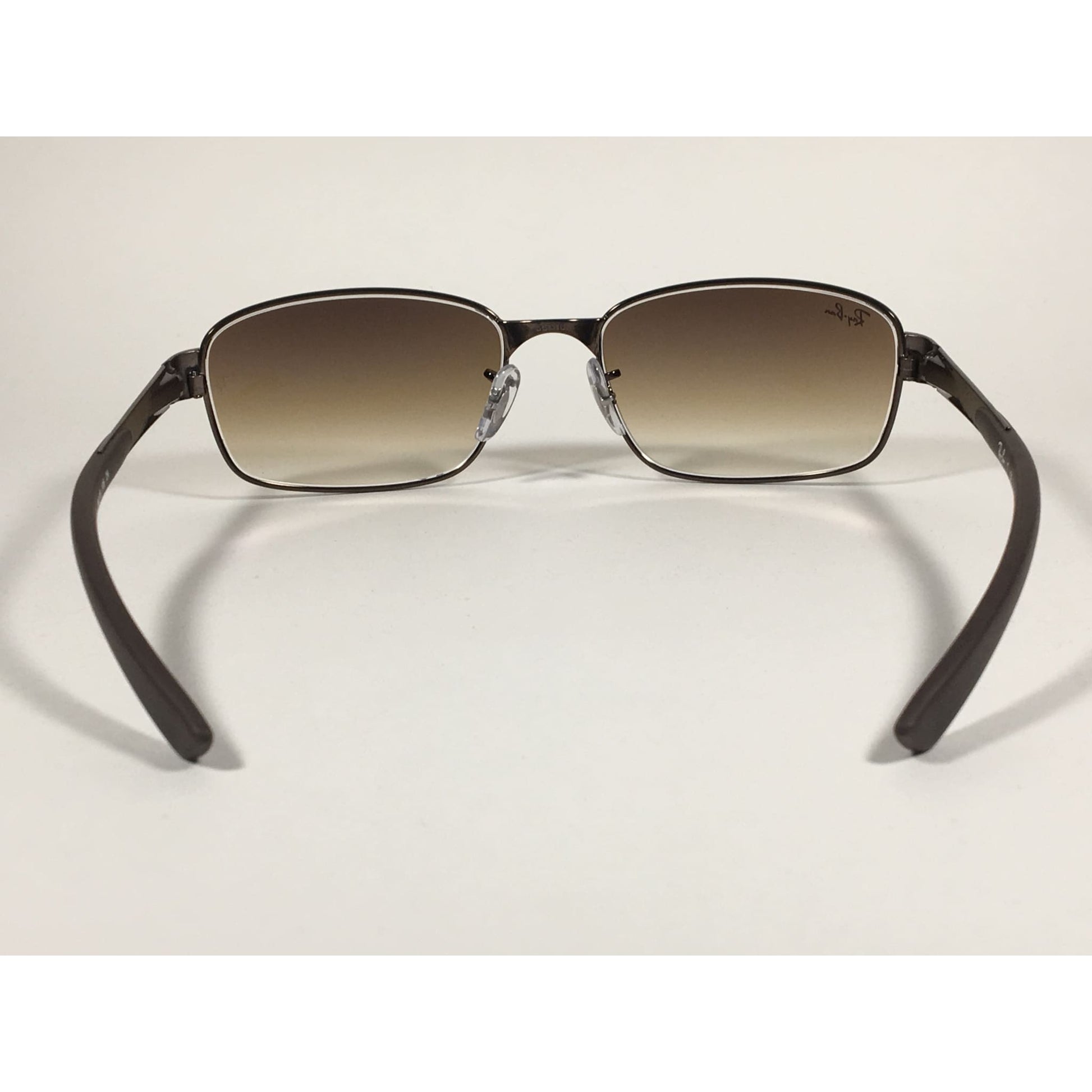 Ray-Ban Active Rectangle Sunglasses Brown Metal Frame Gradient RB3413 014/51 - Sunglasses