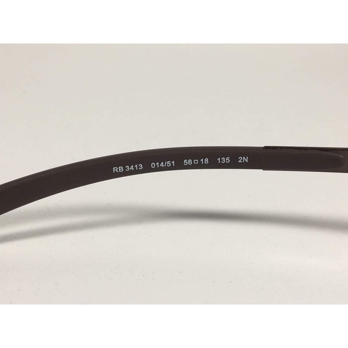 Ray-Ban Active Rectangle Sunglasses Brown Metal Frame Gradient RB3413 014/51 - Sunglasses