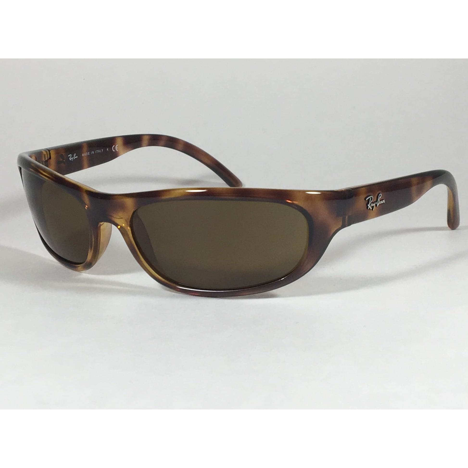 Ray-Ban Predator Mens Sunglasses RB4033 642/73 Sport Wrap Havana Tortoise Brown Lens - Sunglasses