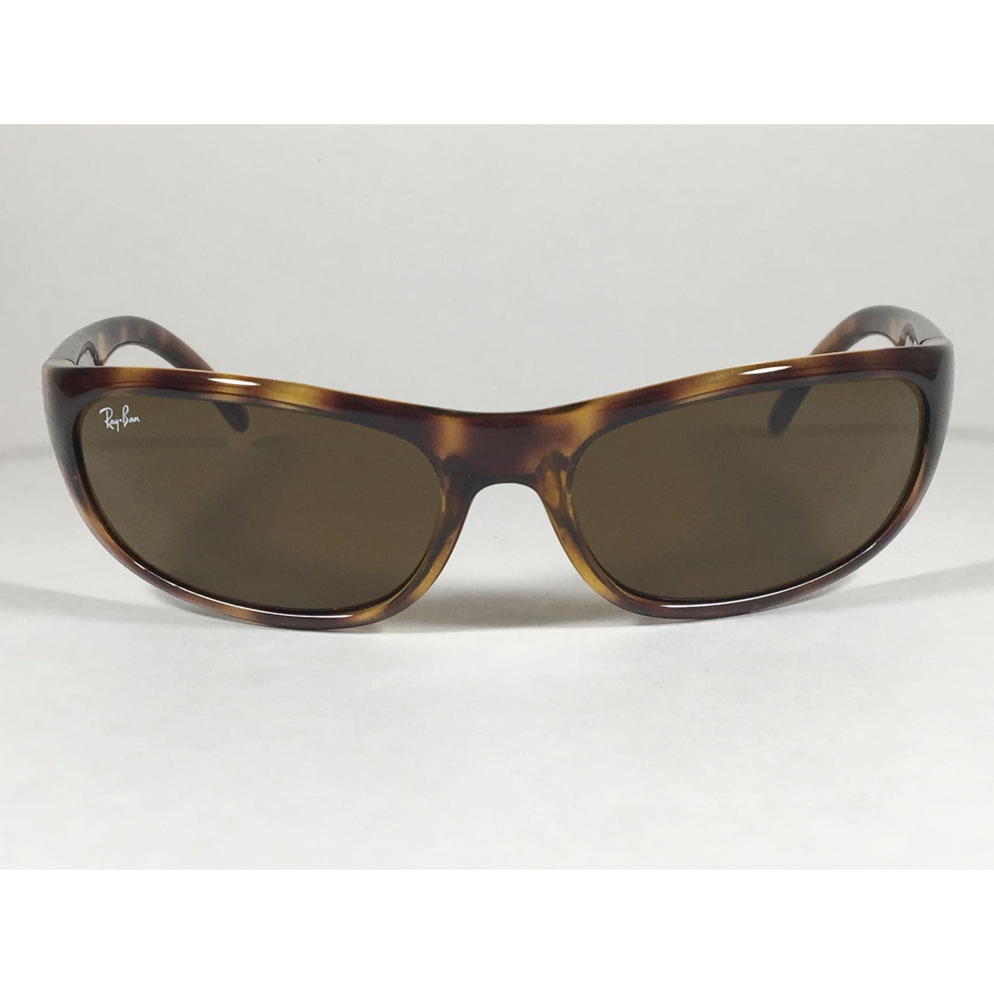 Ray-Ban Predator Mens Sunglasses RB4033 642/73 Sport Wrap Havana Tortoise Brown Lens - Sunglasses