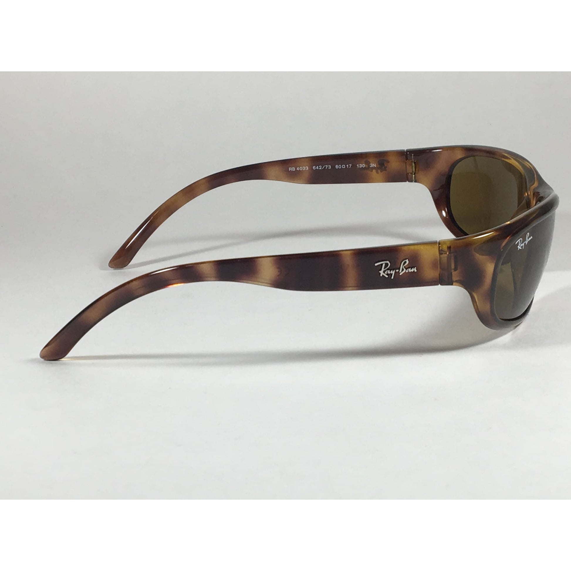 Ray-Ban Predator Mens Sunglasses RB4033 642/73 Sport Wrap Havana Tortoise Brown Lens - Sunglasses