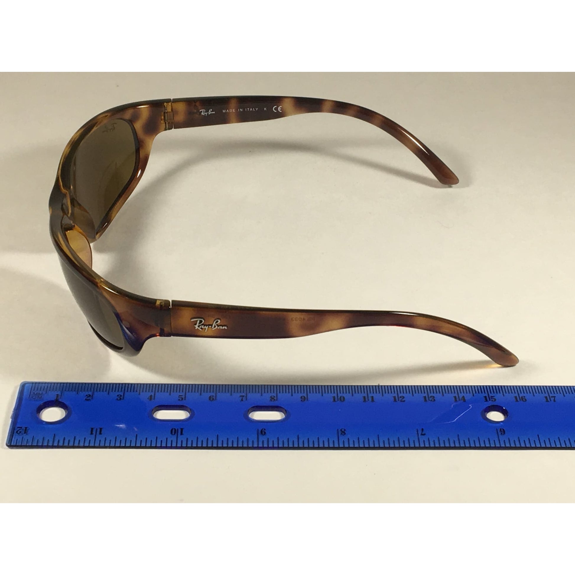 Ray-Ban Predator Mens Sunglasses RB4033 642/73 Sport Wrap Havana Tortoise Brown Lens - Sunglasses