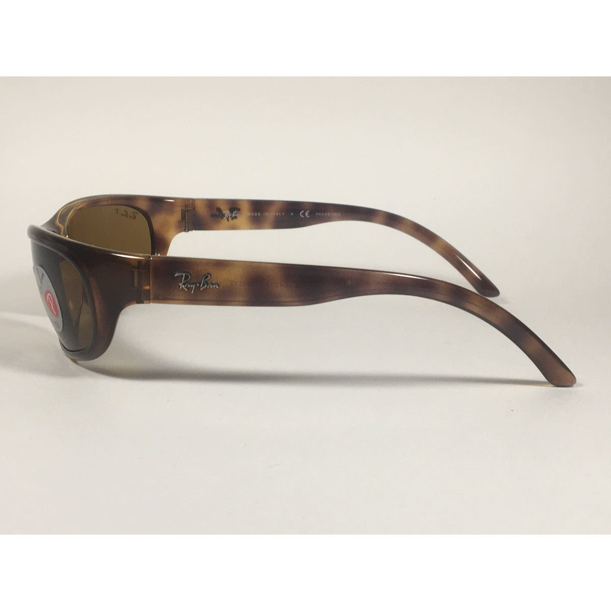 Ray-Ban Predator Polarized Sunglasses RB4033 642/47 Wrap Havana Brown ...
