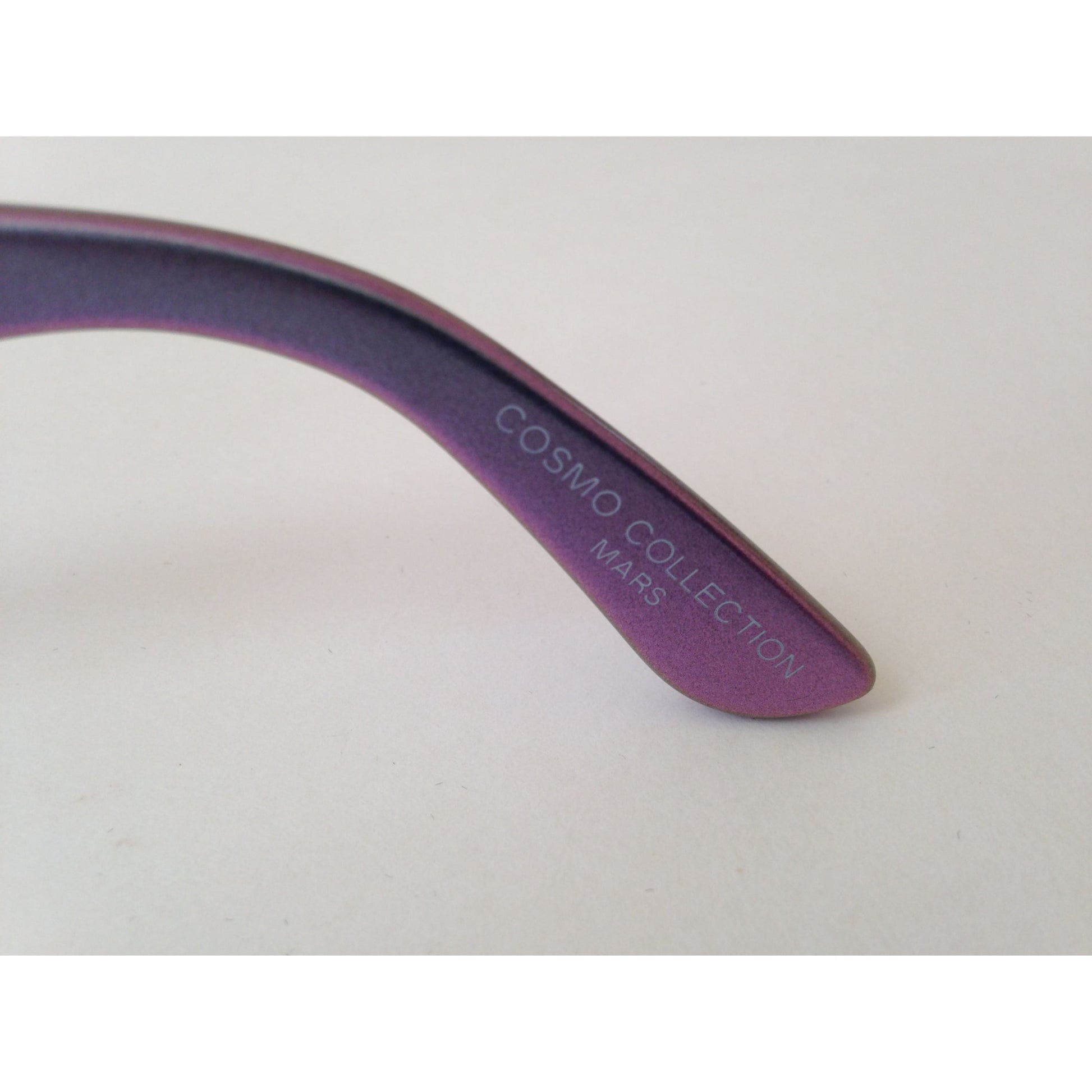 Ray-Ban Wayfarer Sunglasses Purple Blue Frame Orange Mirror Lens Mars Cosmo RB2140 6111 69 - Sunglasses