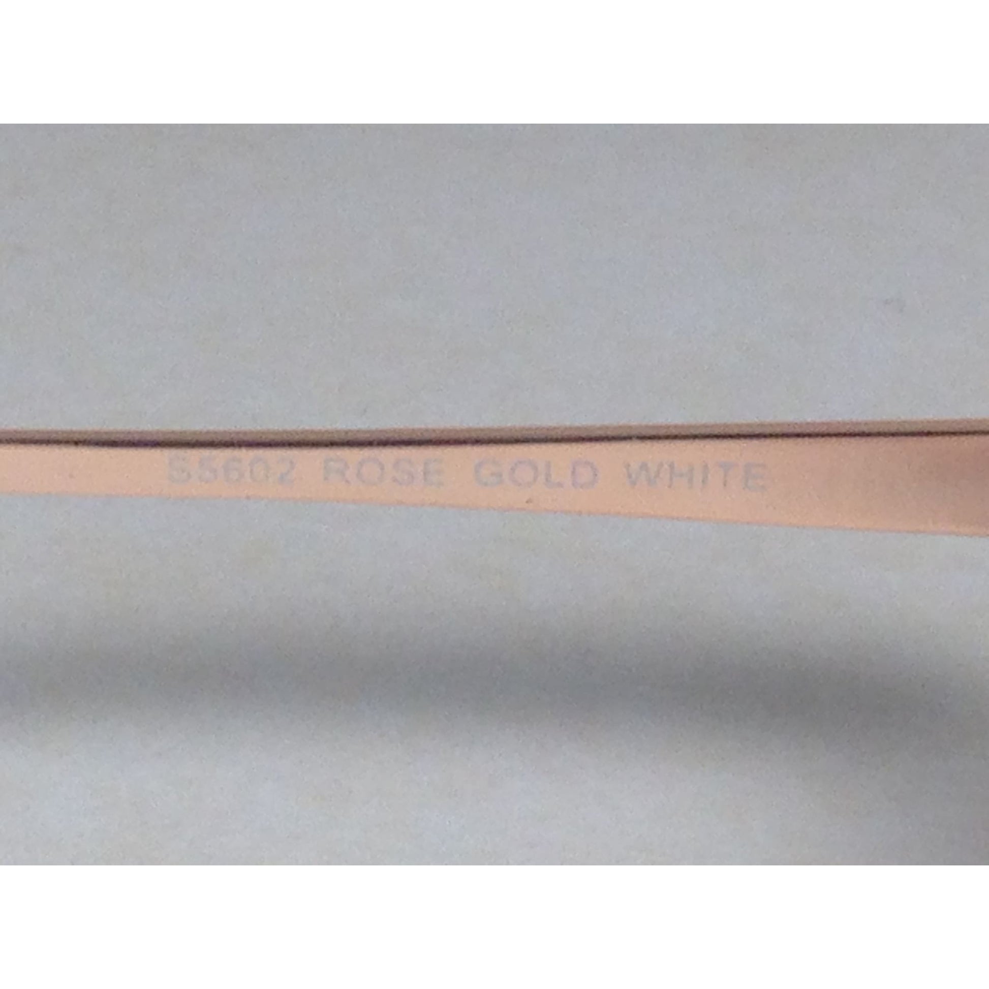Steve Madden Aviator Pilot Sunglasses Brown Gradient S5602 Rose Gold White - Sunglasses
