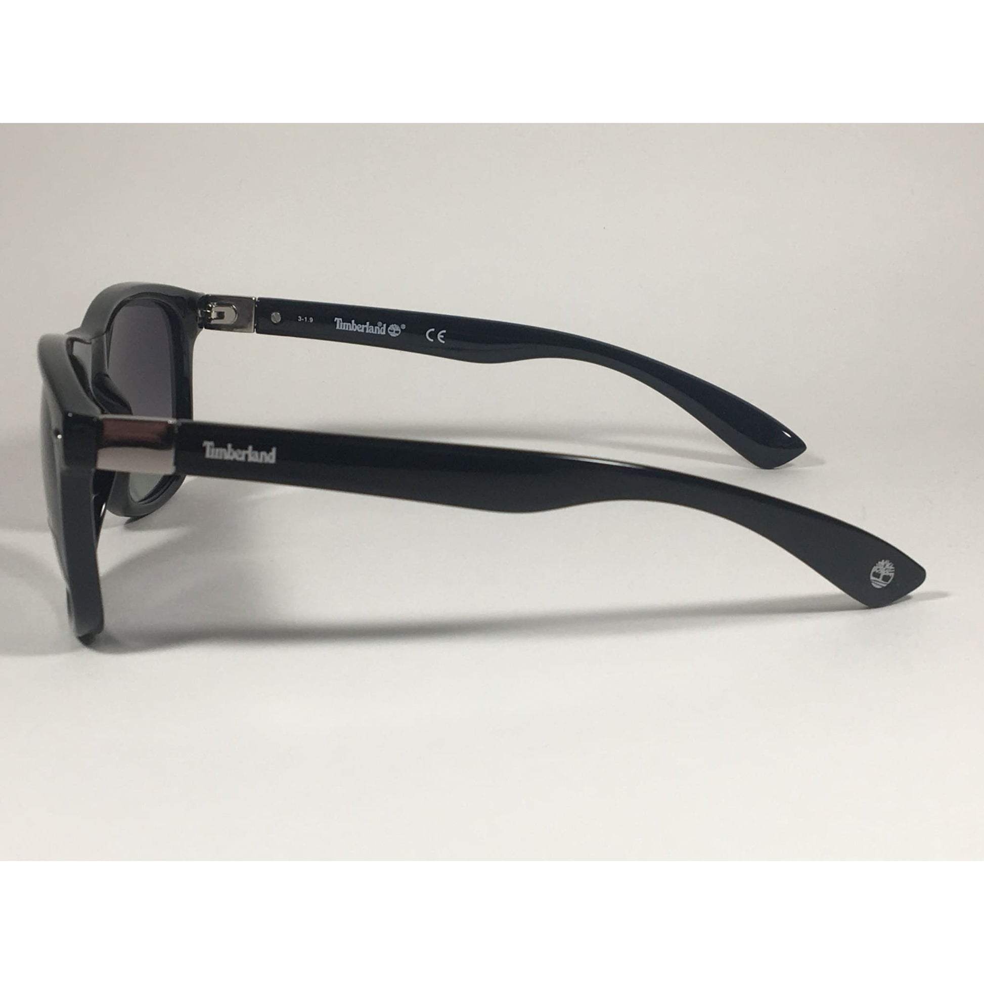 Timberland Polarized Square Sunglasses Smoke Gray Gradient Lens TB7154 01D - Sunglasses